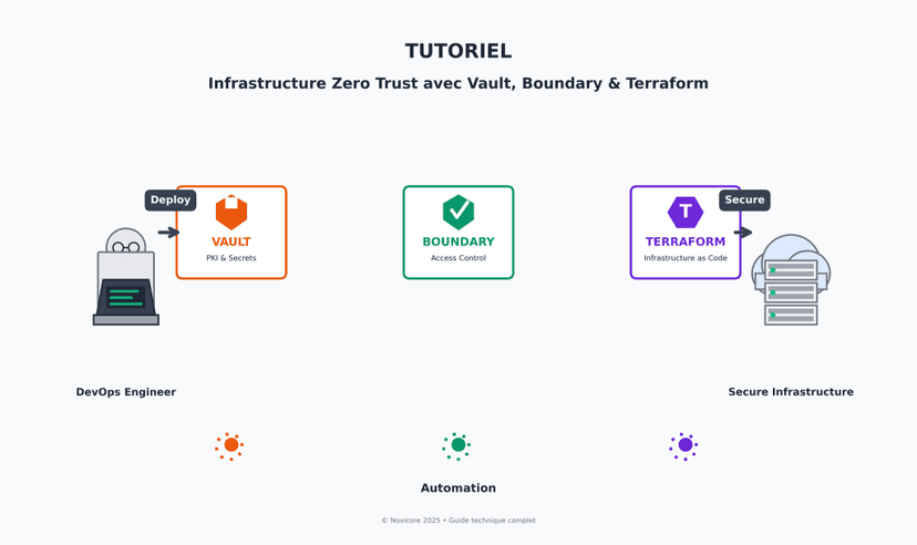 Infrastructure Zero Trust avec HashiCorp Vault, Boundary et Terraform